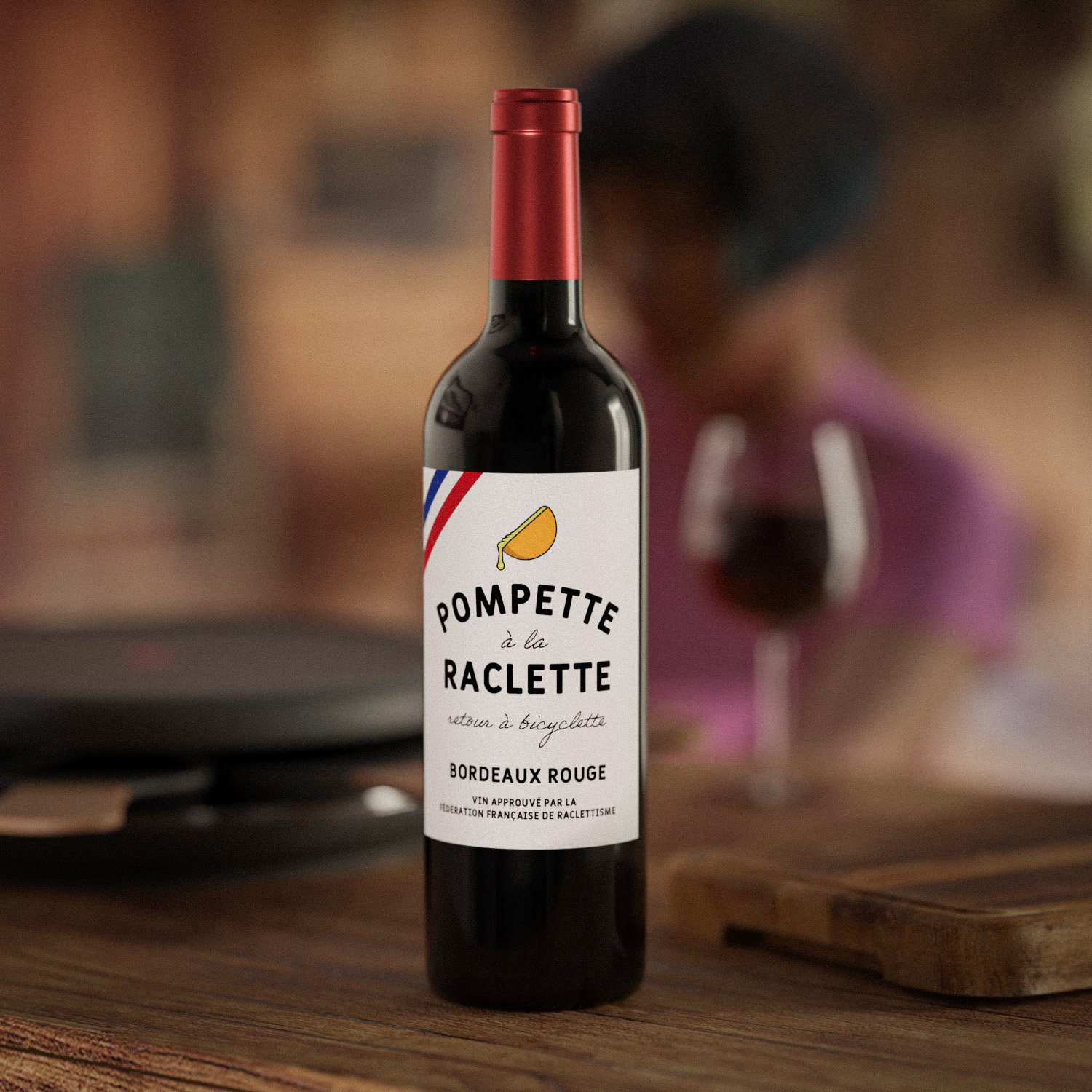 Vin pour raclette Bordeaux rouge – Pompette à la Raclette – Image 3