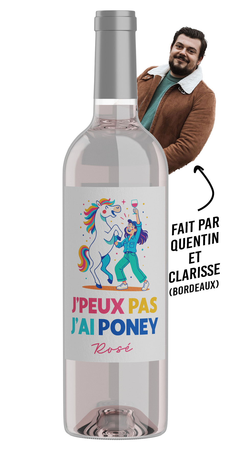 J'peux pas j'ai Poney rosé