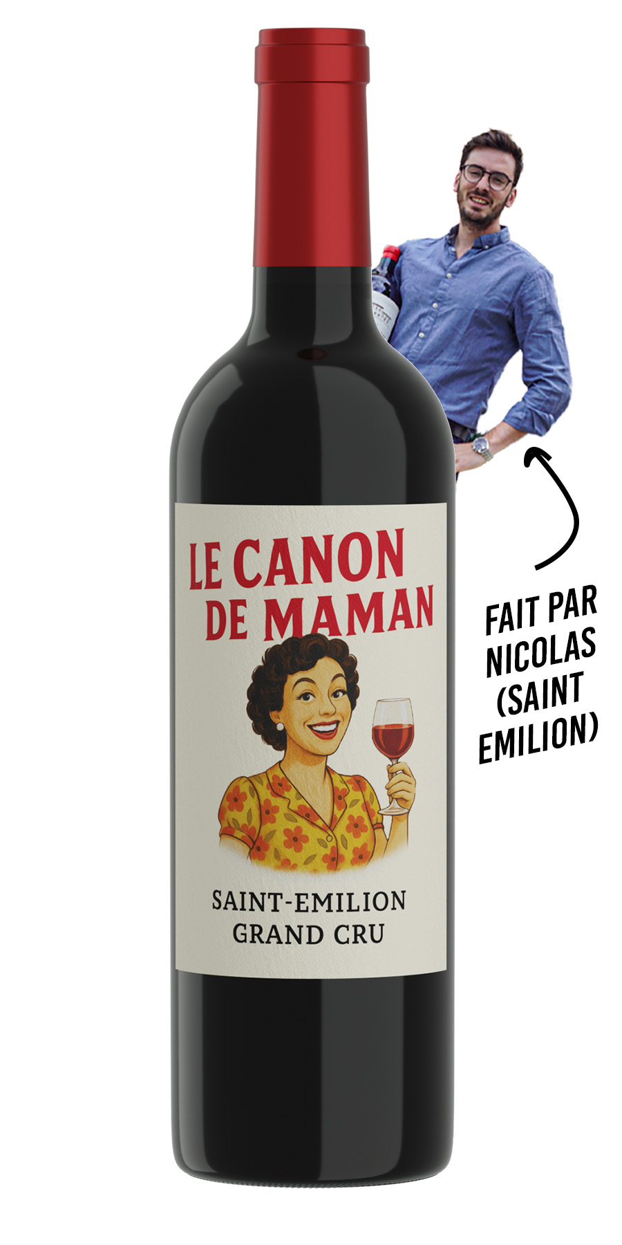 Le Canon de Maman - Saint-Emilion Grand Cru 2022