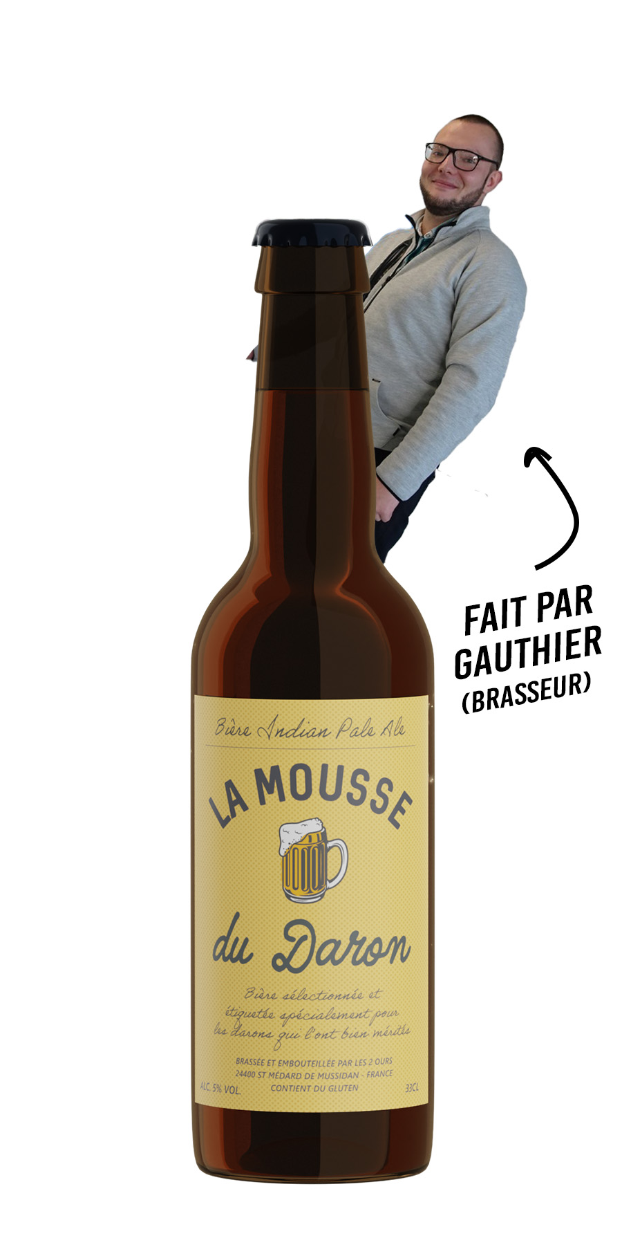 Pack de 6 - La Mousse du Daron - IPA