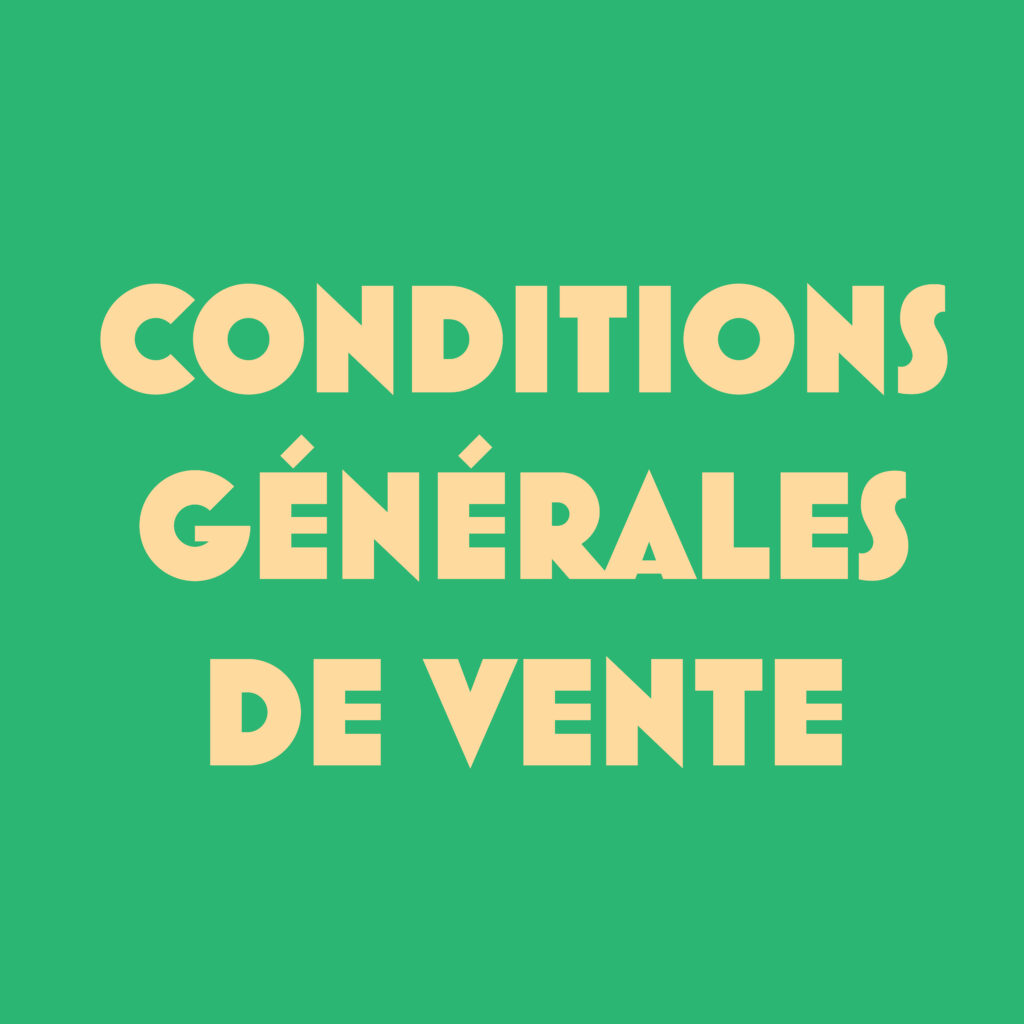 conditions générales de vente
