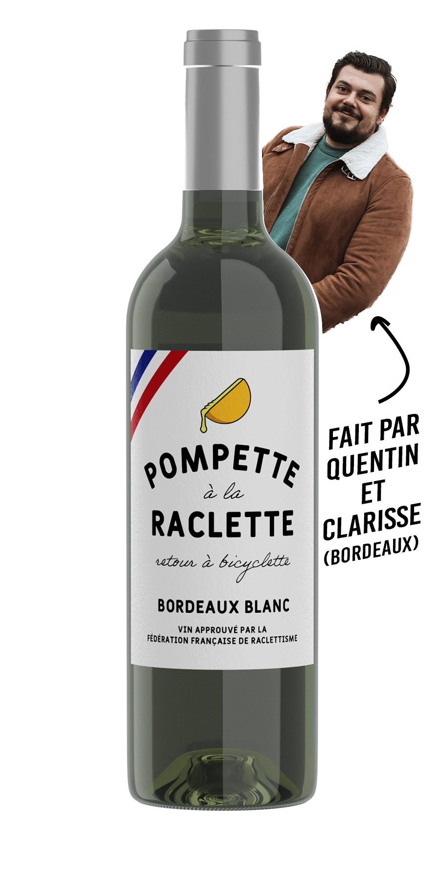 Vin blanc pour raclette – Pompette à la Raclette, retour à bicyclette